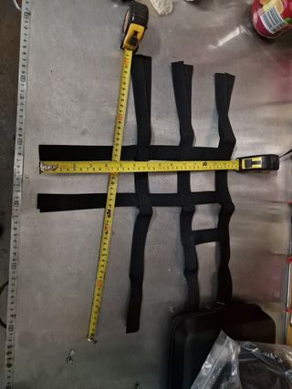 2 red Estriberas Suzuki LTZ400