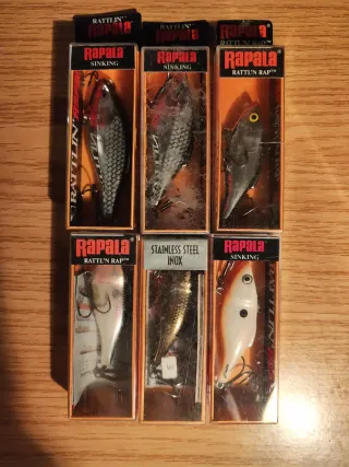 Rapala Rattlin Rap - Señuelos de Pesca