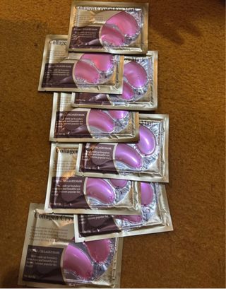 Mascarillas para ojeras Collagen Crystal