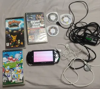 Consola Sony PSP Negra