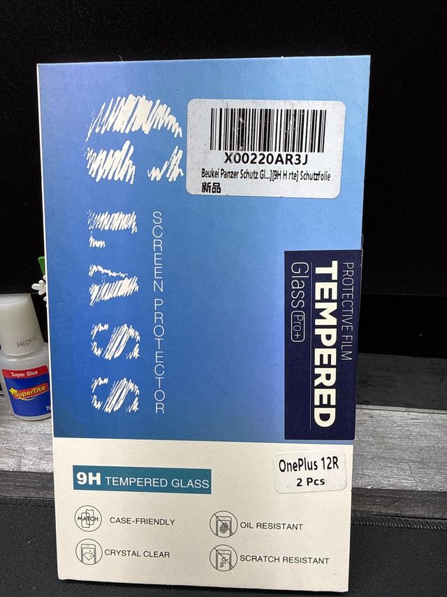 Protector Pantalla OnePlus 12R 9H Cristal Templado