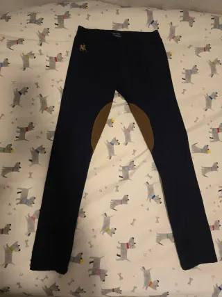 Pantalón de montar infantil azul