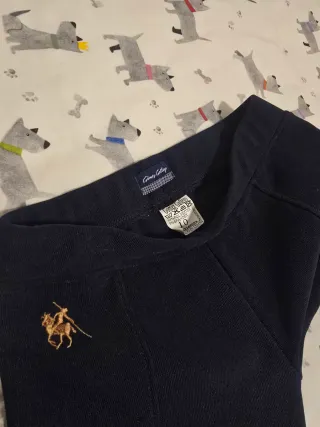 Pantalón de montar infantil azul