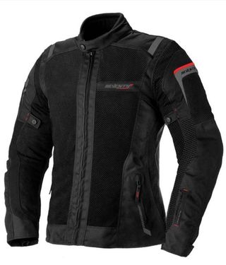 Chaqueta Moto Seventy Negra