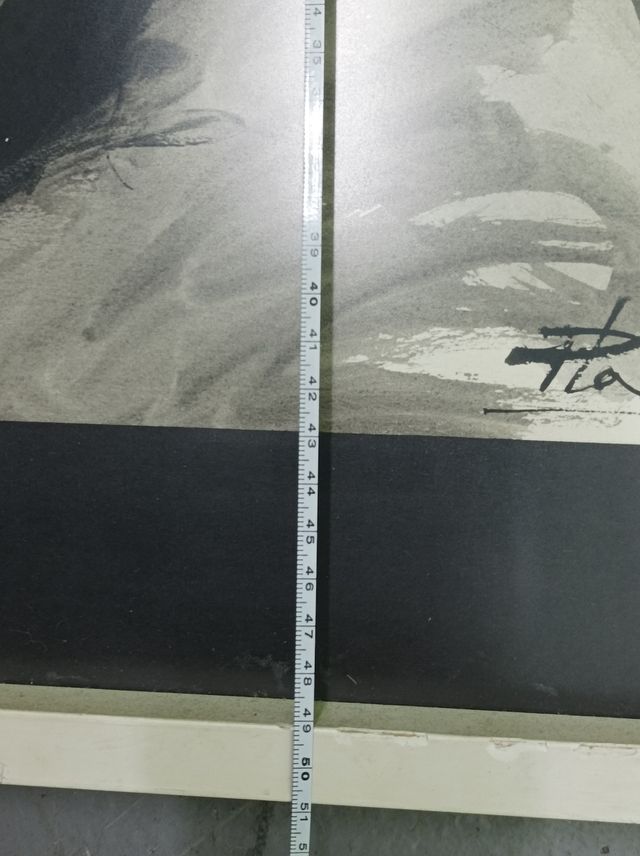 Cuadro firmado Pla - Tinta China