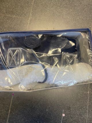 Solac Calientapiés Masajeador Azul