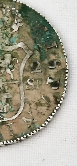 Lote 4 monedas 2 Reales 1811