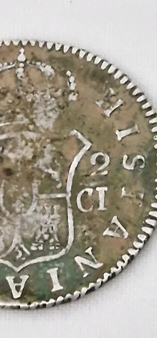 Lote 4 monedas 2 Reales 1811