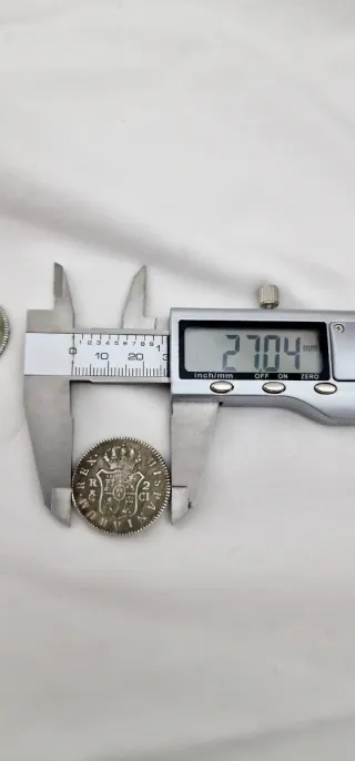 Lote 4 monedas 2 Reales 1811