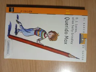 Pack 3 libros barco de vapor naranja.