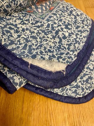 Manta de entretiempo floral 120x165cm