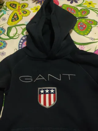 Sudadera Gant niño 9-10 años azul