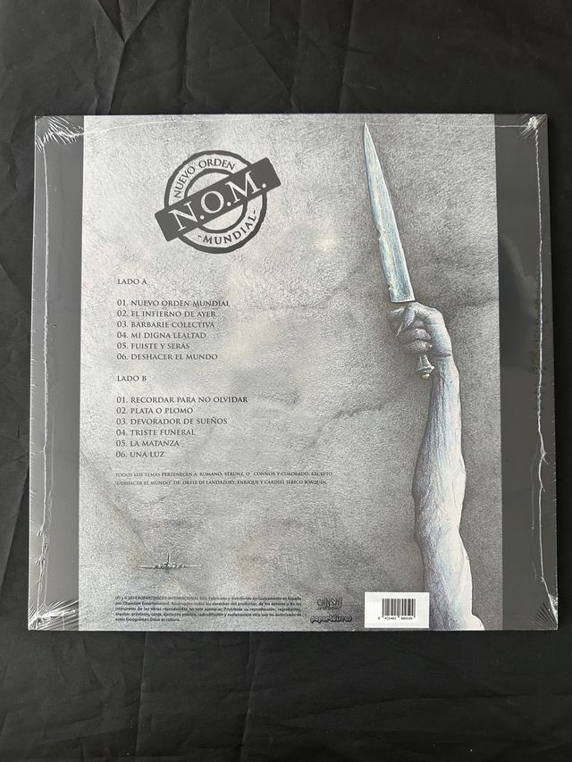 Vinilo Malon - Nuevo Orden Mundial Edición Europea
