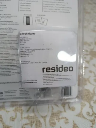 Termostato Honeywell Home T136C110AEU