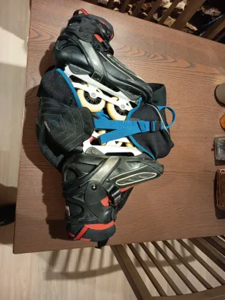 Patines en línea adulto talla 44 + protecciones