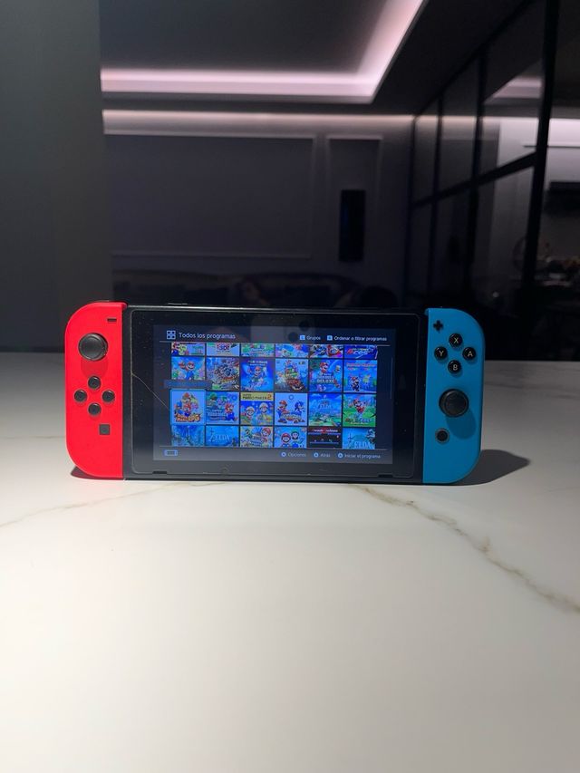 Nintendo Switch con molti giochi