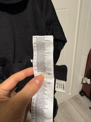 Sudadera Adidas Talla M Negra