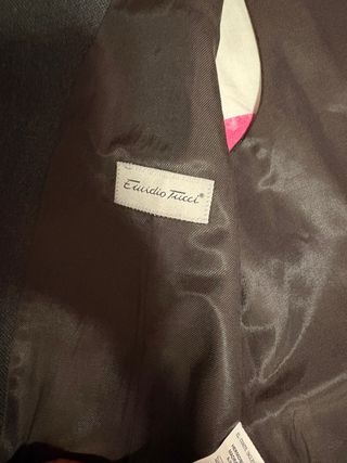 Chaleco de vestir hombre gris oscuro