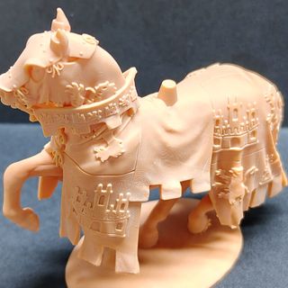 FIGURA MEDIEVAL A CABALLO PRINCIPE