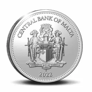 Malta 2022 moneda plata 10€ Señor de los Anillos