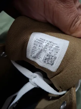 Converse caña alta marrones talla 42 EU