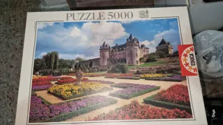 Puzzle Educa 5000 Piezas Castillo Jardín