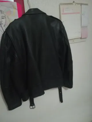 Chaqueta de piel para hombre