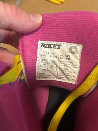 Patines Artísticos Niña Talla 34-35