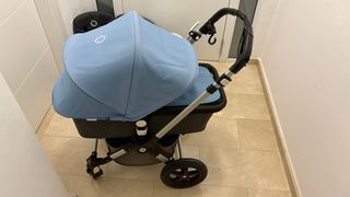 Carrito de bebé Bugaboo color azul, camaleón 3