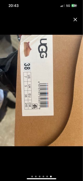 Uggs Marrones Talla 38 Nuevas.