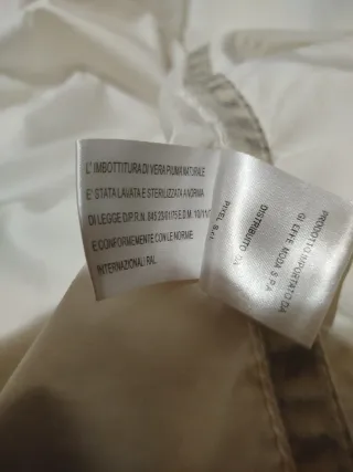 Piumino bambina 13/14 anni bianco