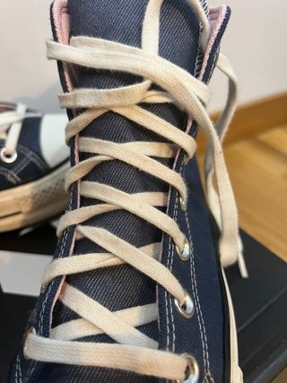 Zapatillas Converse Azul y Blanco Talla 38