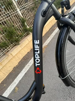 Bici Eléctrica TOPLIFE Negra