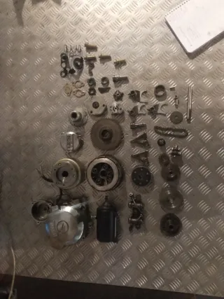 Despiece motor Loncin/Shineray 125