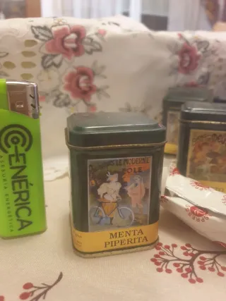 Cajita metálica Menta Piperita
