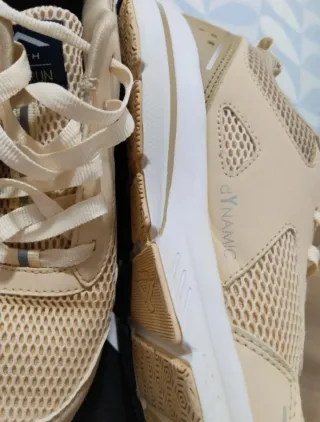 Deportivas Tenth Mujer Talla 38 Beige