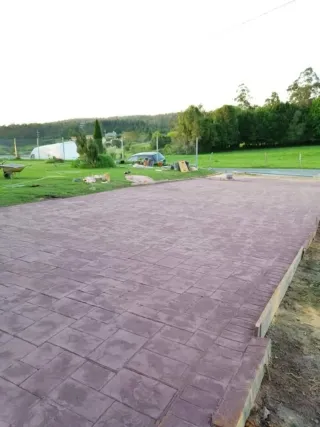 Hormigón impreso y vertical