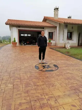 Hormigón impreso y vertical