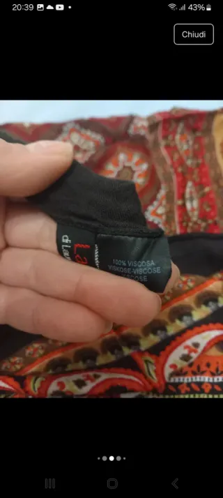 Sciarpa Laura Biagiotti Made in Italy