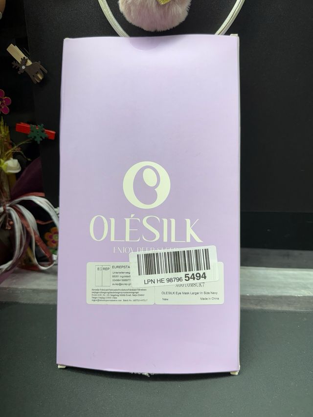Máscara para dormir OléSilk azul