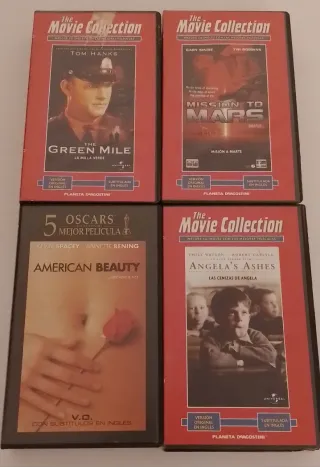 Lote 17 VHS Películas (Español e Inglés)