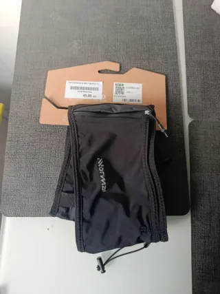 Cinturón running nnormal negro T.L.