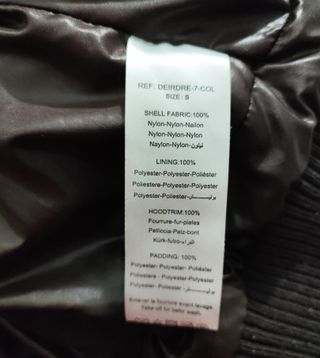 Karl Marc John/ Parka acolchada marrón chocolate S