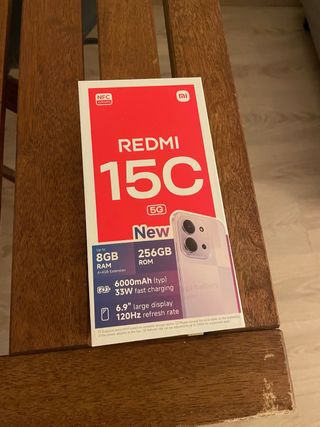 Xiaomi Redmi 15C 256GB negro