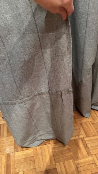 Cortinas Grises Lenda + Barra de IKEA