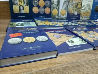 Lote Catálogos Subasta Monedas CAYÓN