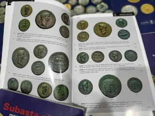 Lote Catálogos Subasta Monedas CAYÓN