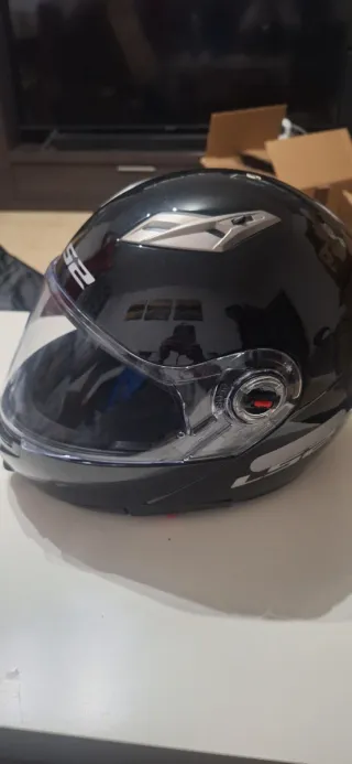 Casco Moto Integral LS2 Negro