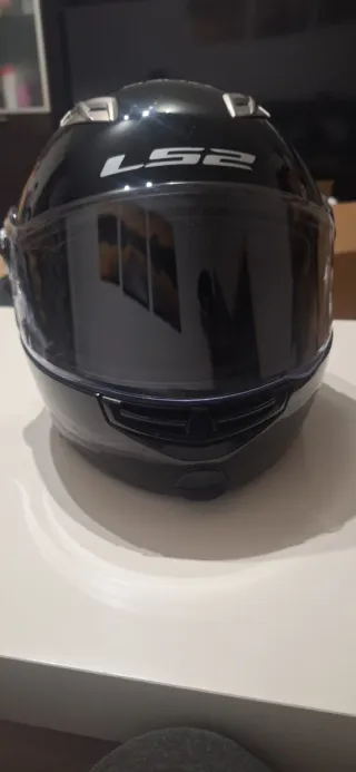 Casco Moto Integral LS2 Negro