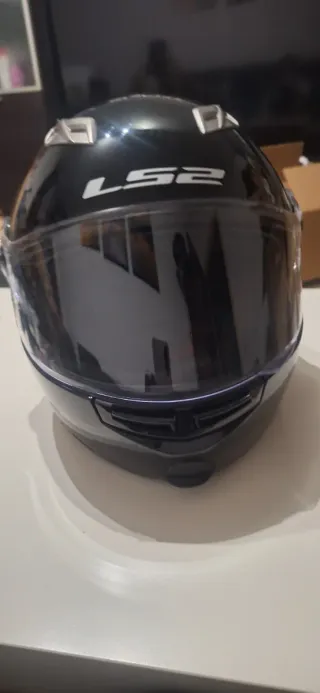 Casco Moto Integral LS2 Negro